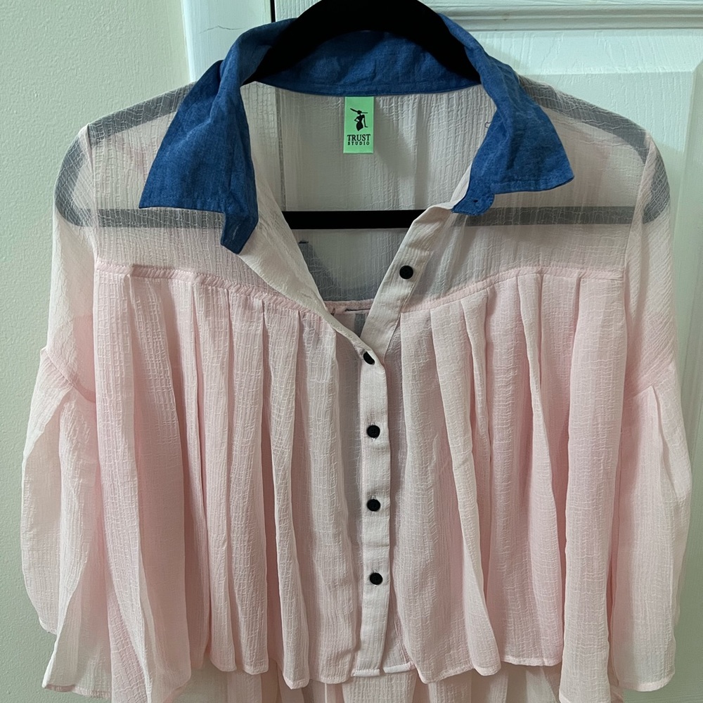 Shirt style top